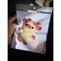 straberry cow keychain (Large)