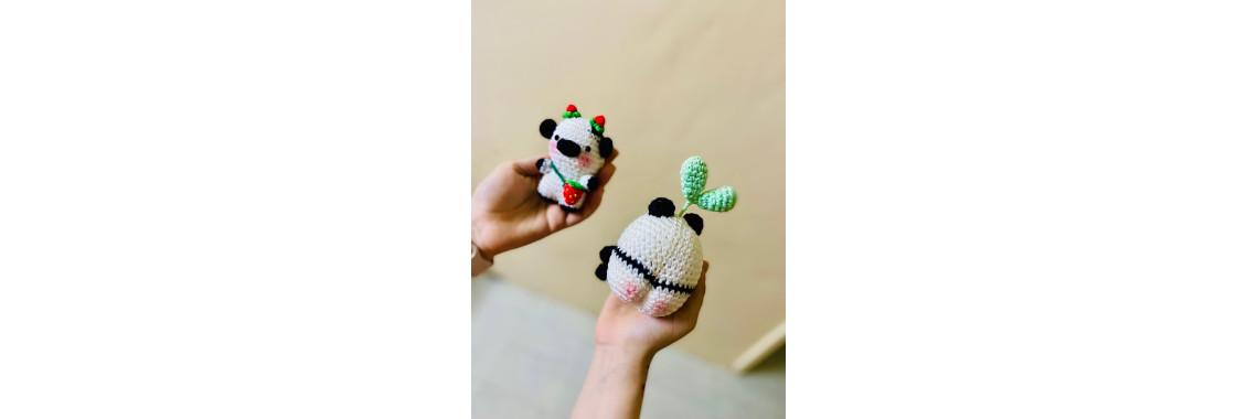 crochet panda
